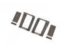 Interior Mod Kit for 25 BYD Xia: Includes middle door handle, door cup, and rear door inner handle decorative stickers.
