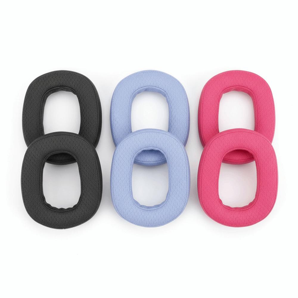 Breathable Mesh Replacement Ear Pads for Logitech G435 LIGHTSPEED Gaming Headphones