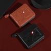 Men's Zipper Short Wallet, Multi-card Card Holder, PU Leather Bifold Wallet Money Clip With Coin Pocket, Gift For Men
