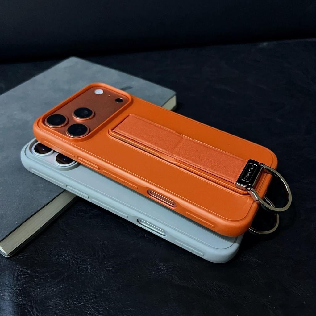 Custodia per Telefono Serie PC Apple: Supporto per 17 Pro Max, Cover Protettiva per iPhone 16 Pro, Texture in Ecopelle, TPU Compatibile con iPhone 14 e 15