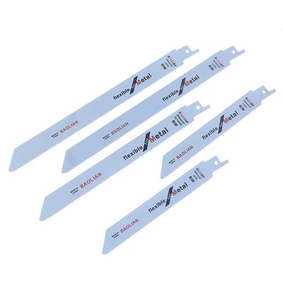 Heavy Duty Metal Cutting Reciprocating Saw Blades 150/200/225Mm Bi-Metal Saw Blade For Thick Metal Fast Straight Cutting