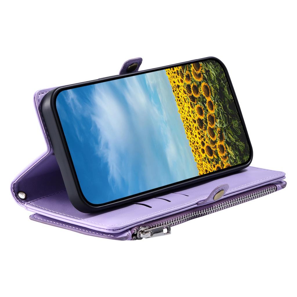 015 Style For Xiaomi 15 Pro Case TPU+PU Leather Wallet Phone Cover with Straps