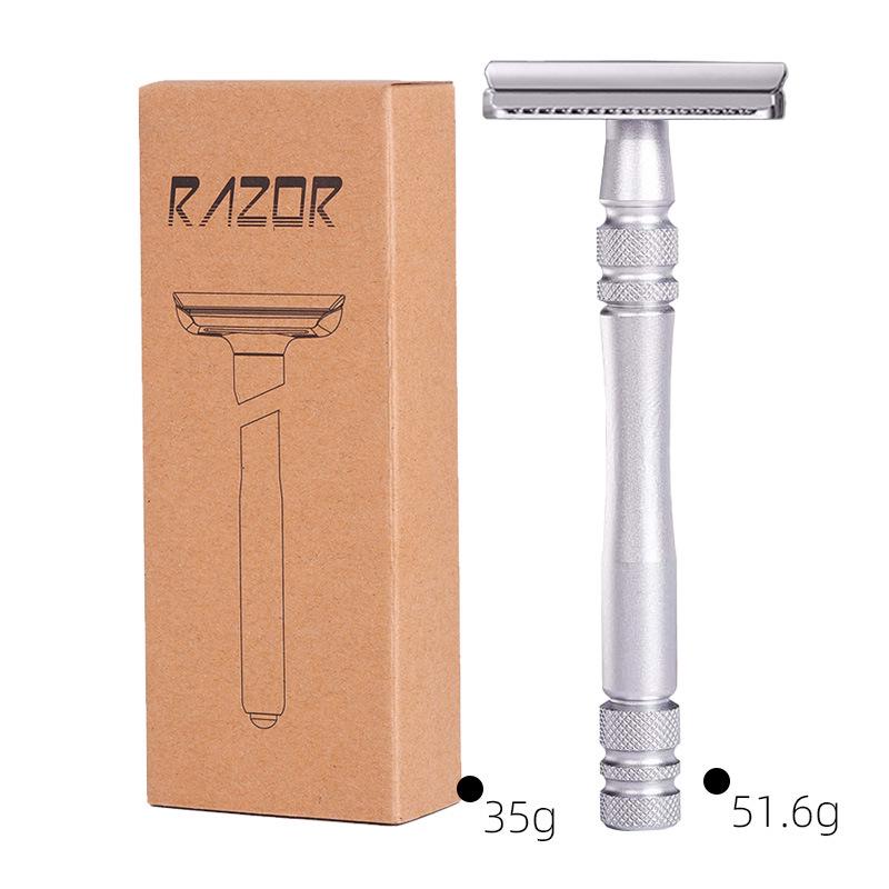 Platinum Double-Sided Unisex Safety Razor