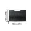 Carbon Fiber Interior Central Storage Box Cover Trim For 2007-2009 Toyota Camry
