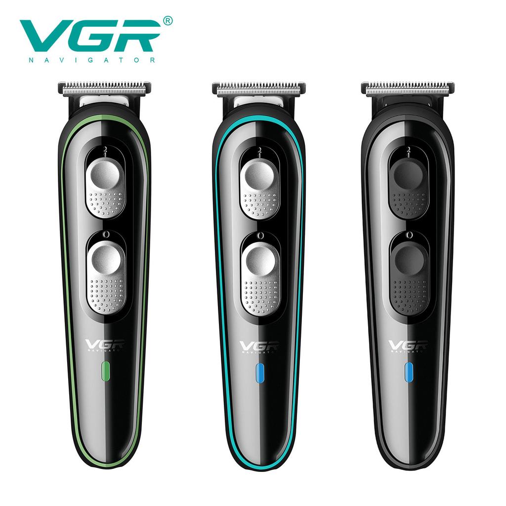 2026 VGR 055 Electric Hair Clipper Household Convenient Electric Push Cutting Oil Head Carving Stainless Steel Knife Head Hair Clipper Shape Carving