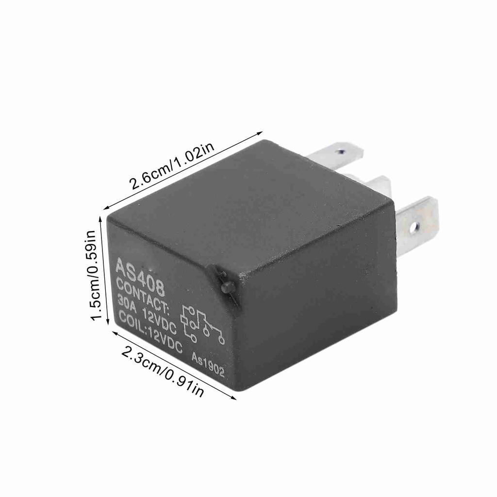 ATV Auxiliary Relay Auxiliary Relay 9010‑150350 Metal Black Replacement for Ranchero 500 CF500‑5 2010‑2011 Auxiliary Relay