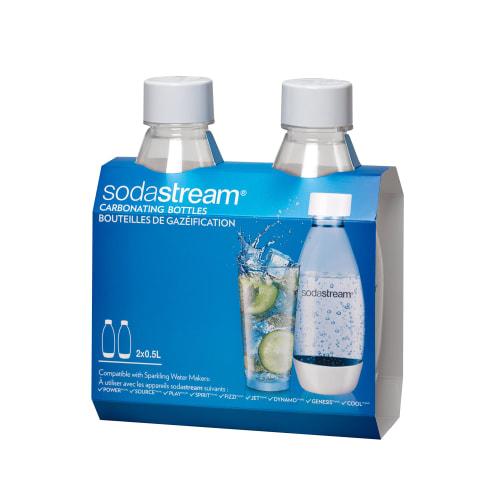 SodaStream Source Carbonating Bottles (Twin Pack), 5 L, White by SodaStream