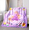 Custom Name Fairy Tale Flannel Blanket Throw Blanket Soft Warm Sofa Bed Decor Unique Gift