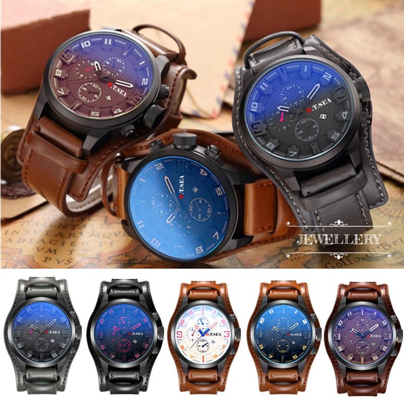 

Модные мужские наручные кварцевые часы