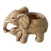 Light Weight Durability Resins Elephant Flower Pot Decorative Elephant Planter for Indoor Outdoor Decorative Use
