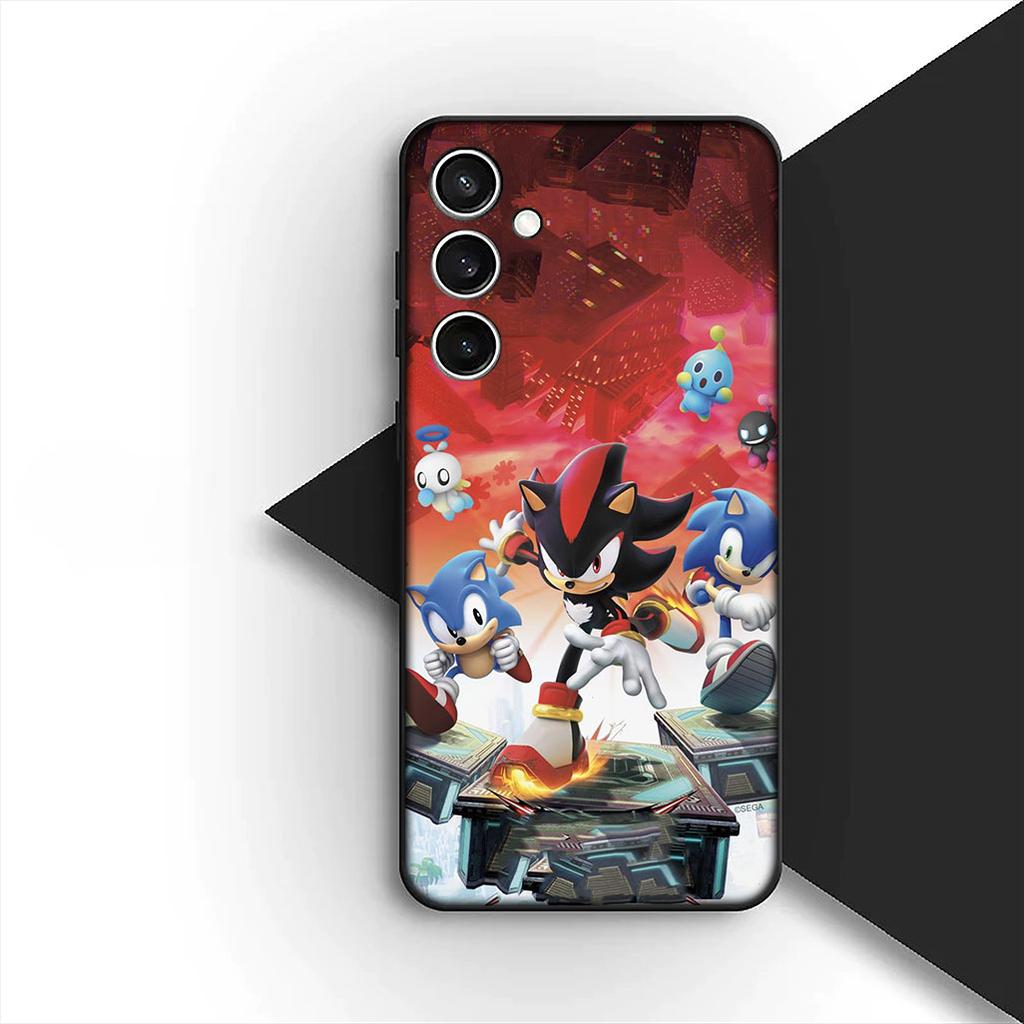 Cover for Samsung Galaxy S20 S22 S21 FE Ultra Plus A07 A17 A15 A16 A25 A57 A37 Casing Phone Case Comics S-Sonics Game Hedgehogs