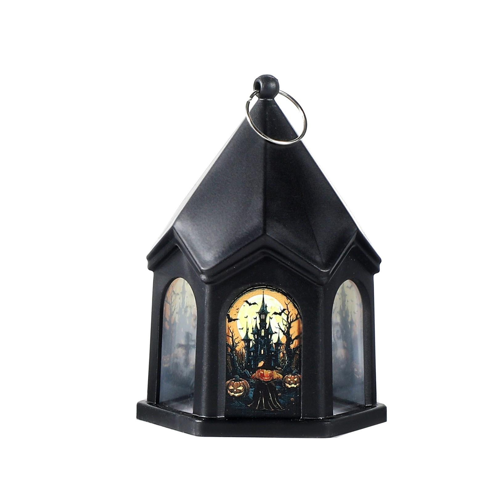 

Хэллоуин Замок Стиль Тыквенный Фонарь/ Детский Ручной Фонарь на Хэллоуин/ Украшения Подвеска Реквизит для Украшения Хэллоуина One Size