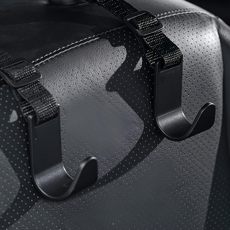 4Pcs/Set Car Headrest Hooks For Car Car Seat Hooks Purse Hooks For Car Handbag Clothes Coats Grocery Bags