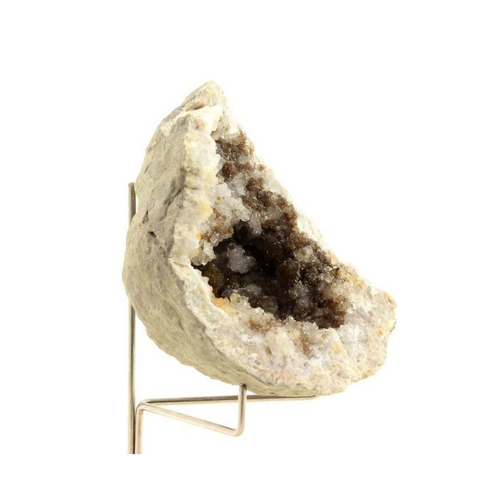 Pierres et Minéraux. Quartz + Goethite. 560.0 ct. Keokuk, Lee Co., Iowa, USA.