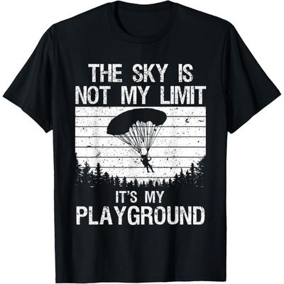 Funny Skydiving Art For Men Women Skydive Lover Skydiver T-Shirt