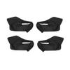 For Jeep Renegade 2015 2016 2017 4pcs Microfiber Leather Door Armrest Panel Cover Protection Trim