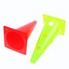 5Pcs 32Cm Barrier Football Road Flat Training Cone Perforated Sign Obstacles Road Cones Soccer Basketball Training Equipment
