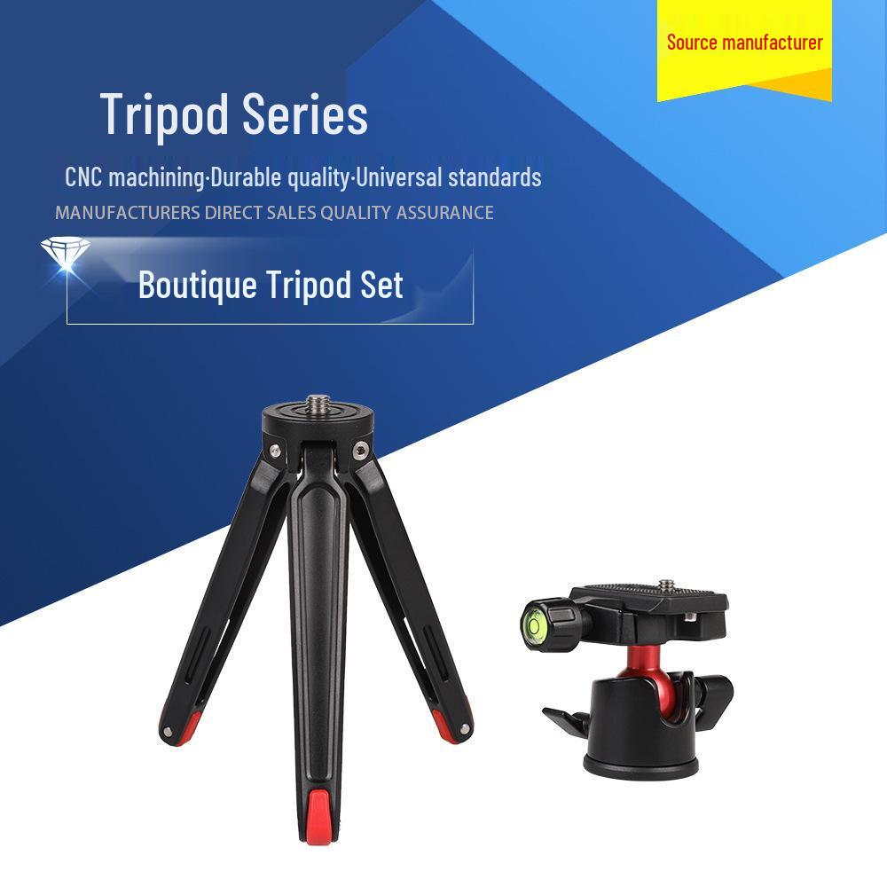 Universal Three-Jaw Portable Monopod Projector & Phone Stand with Fill Light.
