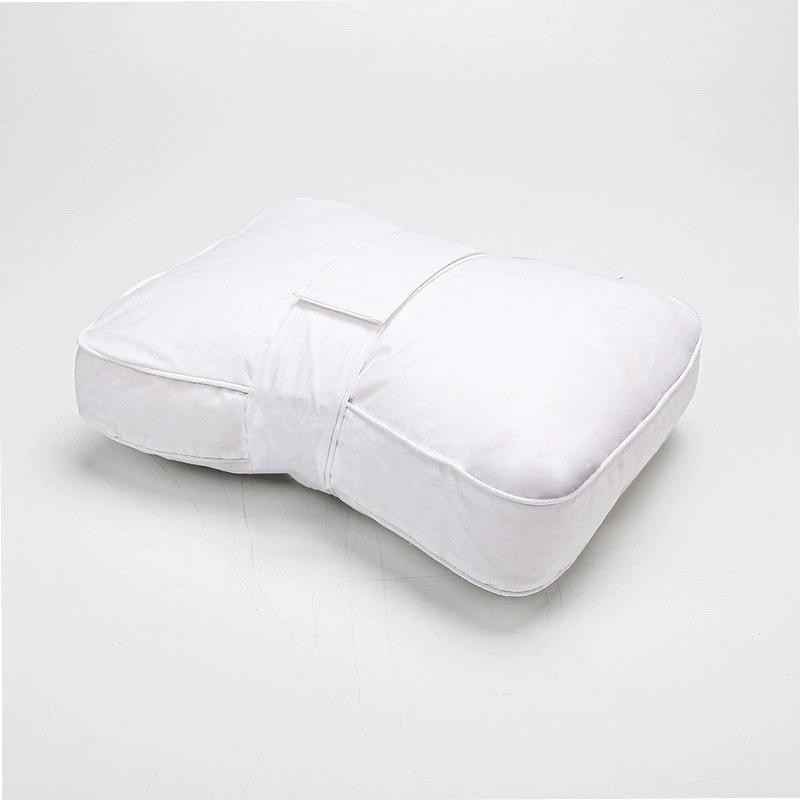 Knee Leg Pillow for Side Sleepers, Adjustable Strap Fixed, Shredded Foam Filling, Orthopedic Leg Support Cushion
