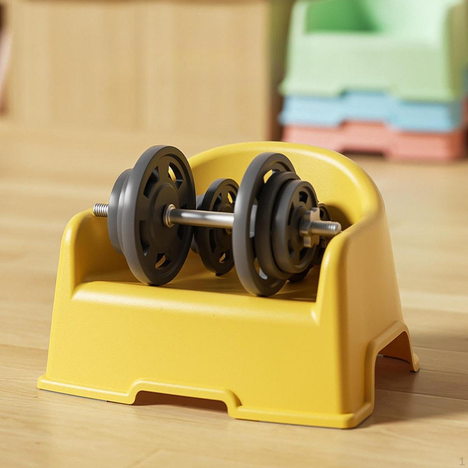 

Табурет для ванной комнаты Детский многофункциональный подставка для ног Прочный удобный низкий диванчик скамейка для обуви ступенька жёлтый