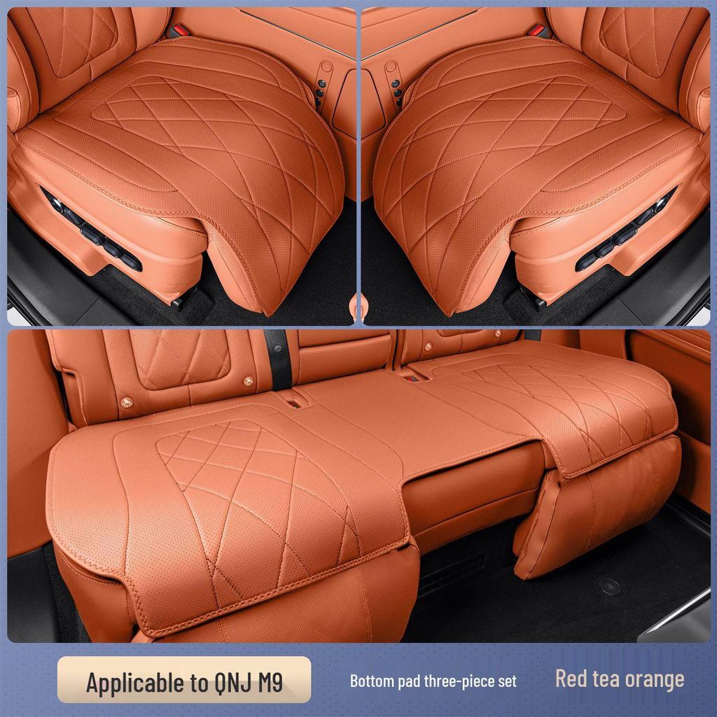 AITO M9 Universal Seat Cushion: Four Seasons, 5/6-Seater, Custom Fit, Enhanced Car Seat Cover.
