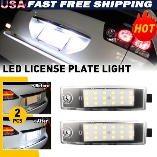 2X LED License Plate Light Lamp Tag Replacement Assembly Fit Scion 2004-2006 XB