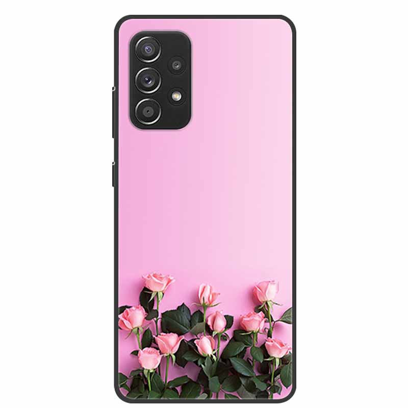 Für Coque Samsung A52s 5G Hülle Stoßfeste weiche Silikon-TPU-Rückseite für Samsung Galaxy A52s 5G Handyhüllen A52 S Niedlicher Cartoon