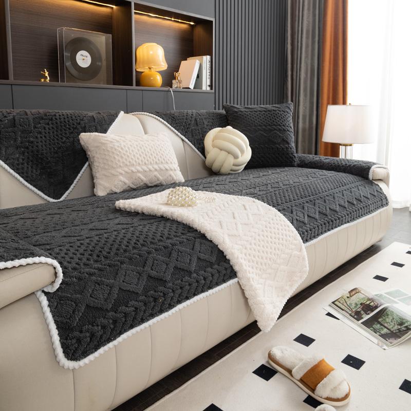 Huse de canapea pentru sufragerie Huse de canapea antiderapante pentru șezlong covoraș pentru canapea nordic universal prosop de colț