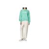 Li-Ning Badfive Series Printed Round Neck Pullover Sweatshirt Women Tops Green AWDS662-2