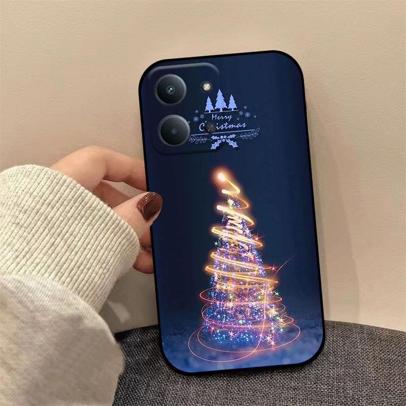 Shockproof Case For Xiaomi Redmi 15C 15 14C 13C 13 A5 A3  A1 A2 Plus Soft TPU Silicone Bumper Christmas Painting Phone Cover