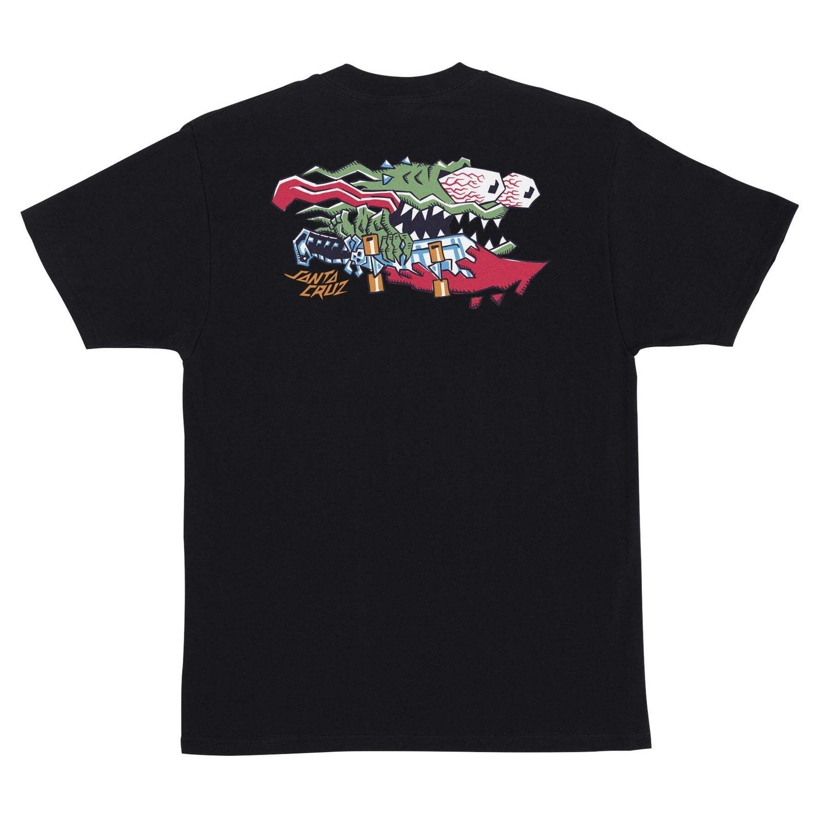 SANTA CRUZ MEEK SCRATCHED SLASHER T-SHIRT S