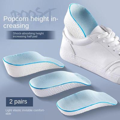 Höhe erhöhen Einlegesohlen für Männer Frauen Schuhe Flache Füße Arch Support Orthopädische Einlegesohlen Turnschuhe Ferse Lift Memory Foam Schuh Pads