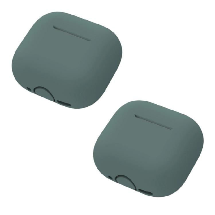 Super Thin Silicone Guard Accuracy Cutout Dust Resistant Plugs Included Shockproof Protector for Wireless Earbuds