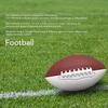 Oval American Football Brown and White Training Football Durable Sports Football  Recreational Play