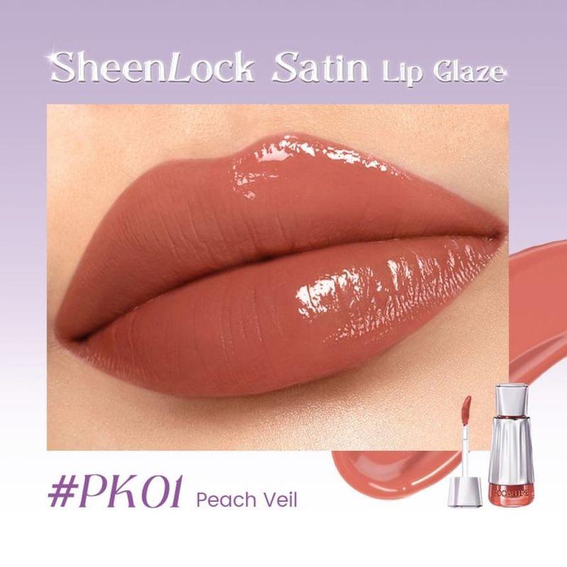 FOCALLURE - Sheen Lock Satin Glow Lip Cream - 2 Colors