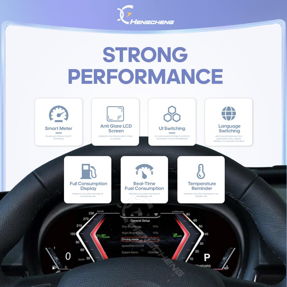 For BMW 3 Series E90/E91/E92/E93 2005-2012 Car Digital Cluster LCD Dashboard Player Carplay Cockpit Virtual Instrument