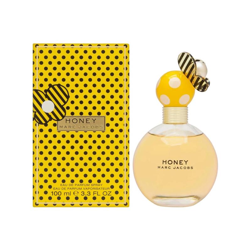 Женский туалетный спрей Marc Jacobs Honey, ванильный оттенок, EDP 100 мл коричневый