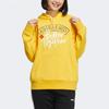 Adidas Letter Print Color Block Long Sleeve Hoodie Women Hoodies Yellow HM7476