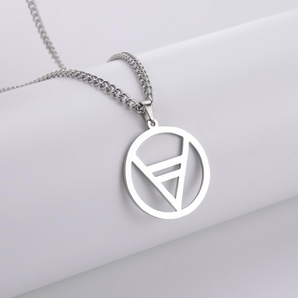 My Shape Vintage Veles Volos Slavic God of Earth Waters Pendant Necklace for Men Stainless Steel Talisman Religion Male Jewelry