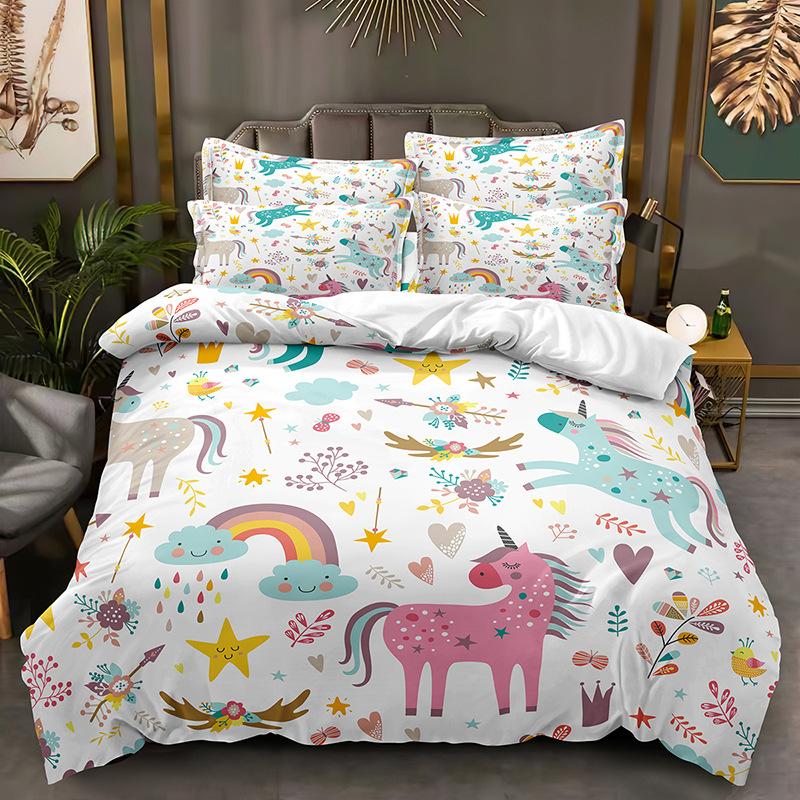 Fashion technology,3D Digital Printed Bedding, Duvet Covers, Pillowcases