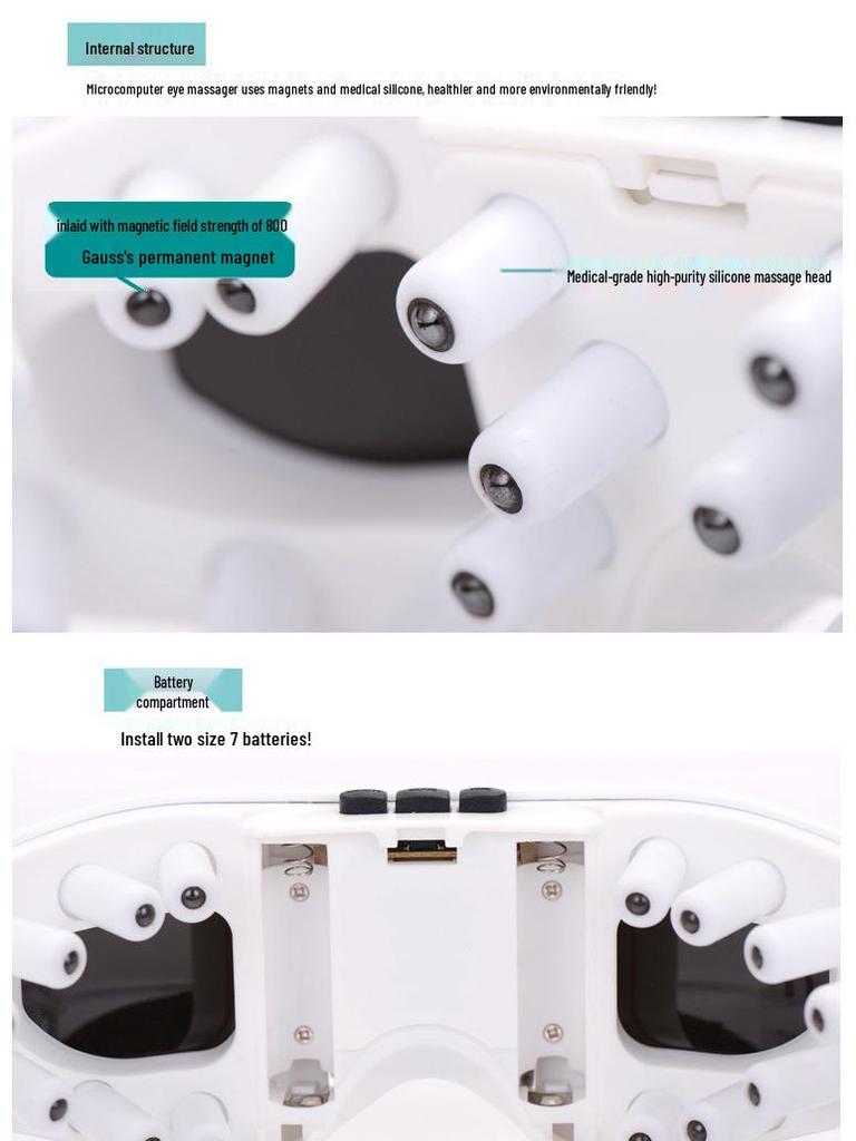 Electric Magnetic Eye Massager and Protector