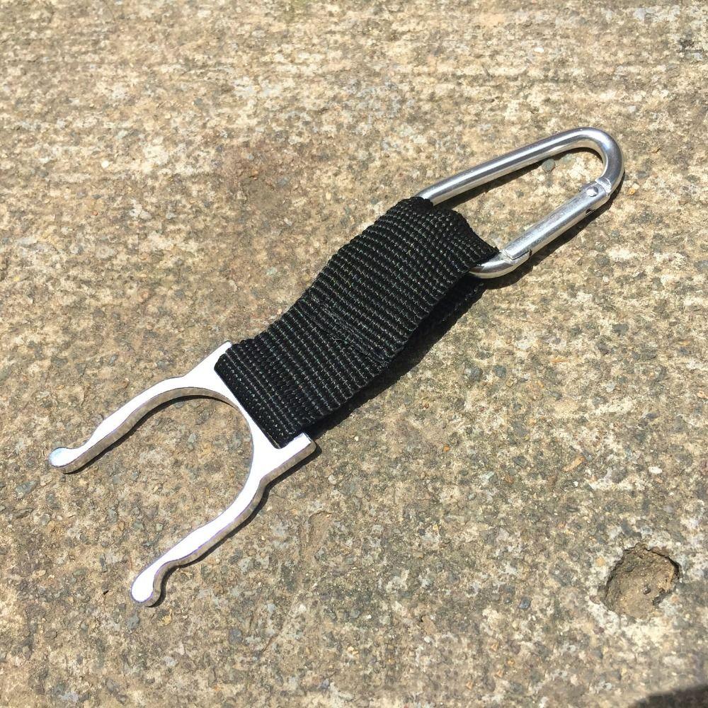 Backpack Hanger Hook Kettle Holder Carabiner Carrying Water Bottle Clip Hook  Traveling Tools