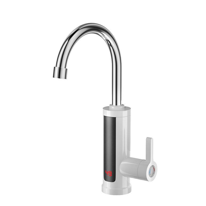 Instant Electric Heating Water Faucet Household Hot And Cold Water Dual Use Faucet Kitchen Instant Water Heater Faucet белый