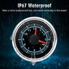 52mm Digital Clock Gauge 0-12 Hours Pointer 7 Color Backlight Hourmeter For Car Boat Truck Waterproof Clock Meter 12V 24V