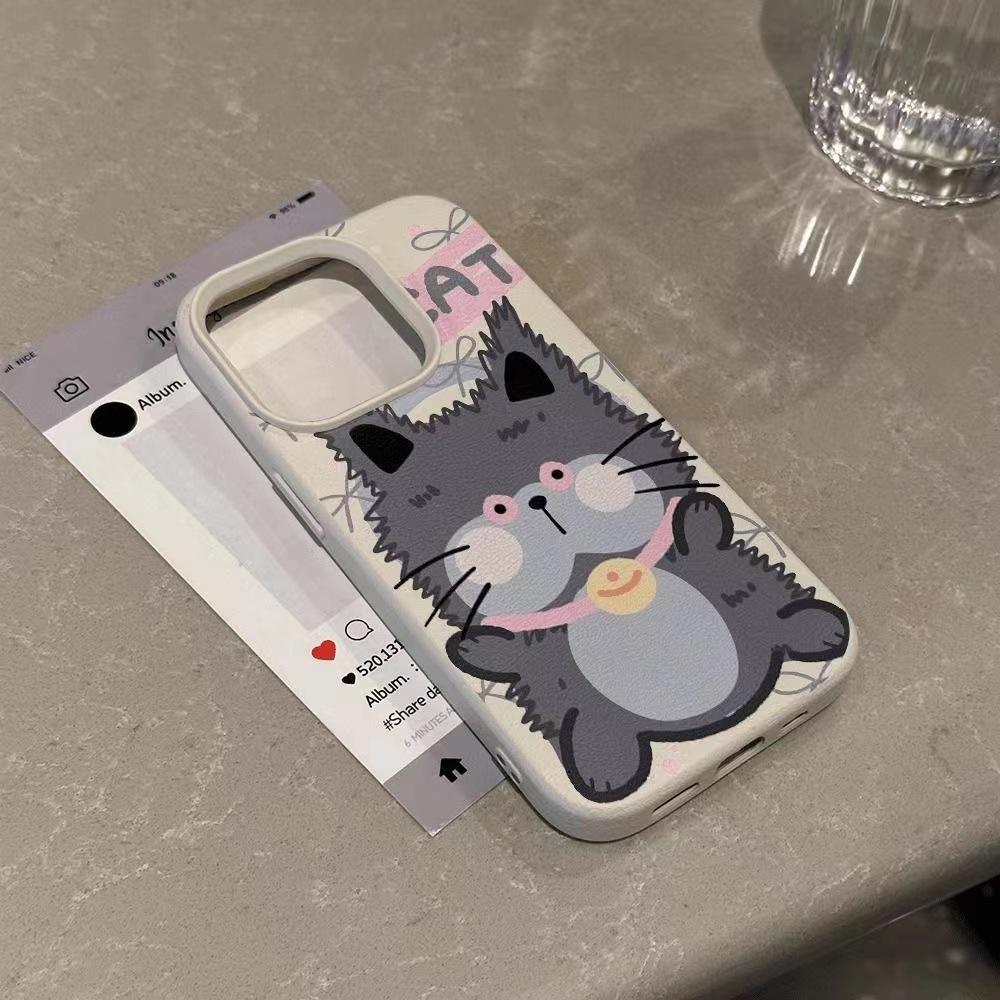 Cartoon Funny Cat for Apple 16 Phone Case for IPhone15promax Skin Pattern 14pro/13 Cute 12 Soft