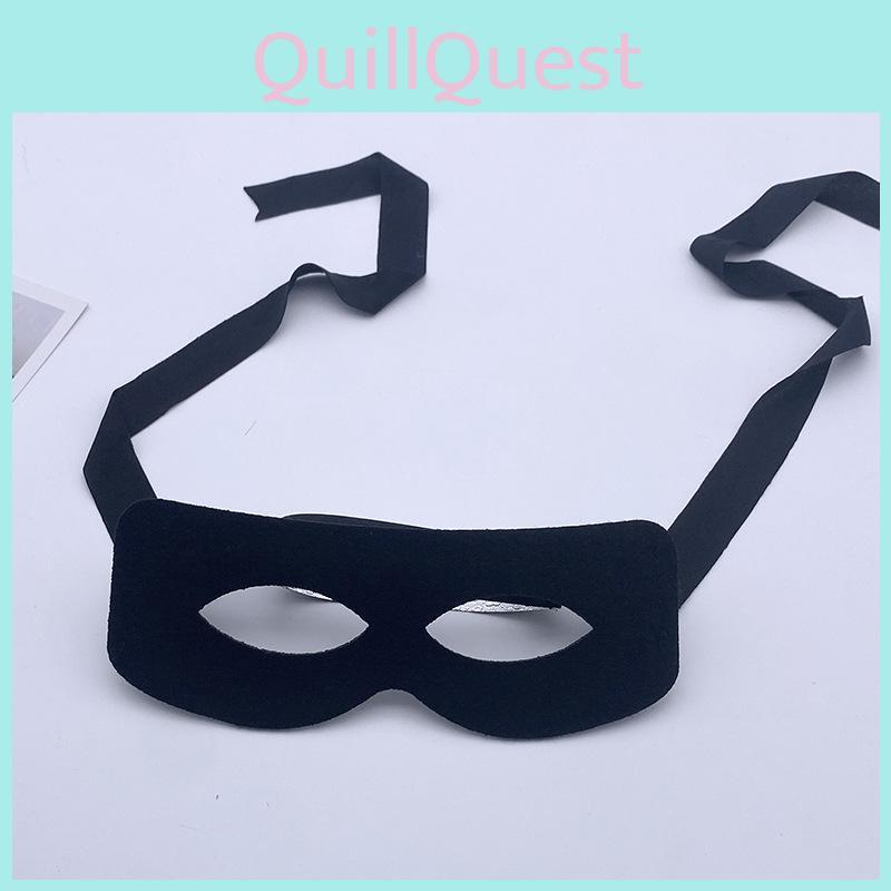 Halloween Zorro Mask Eyepatch Cosplay Costume Accessory For Party And Costume Enthusiasts