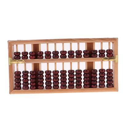 Vintage Wood Abacus Chinese Abacus Bead Arithmetic Math Calculator Counting
