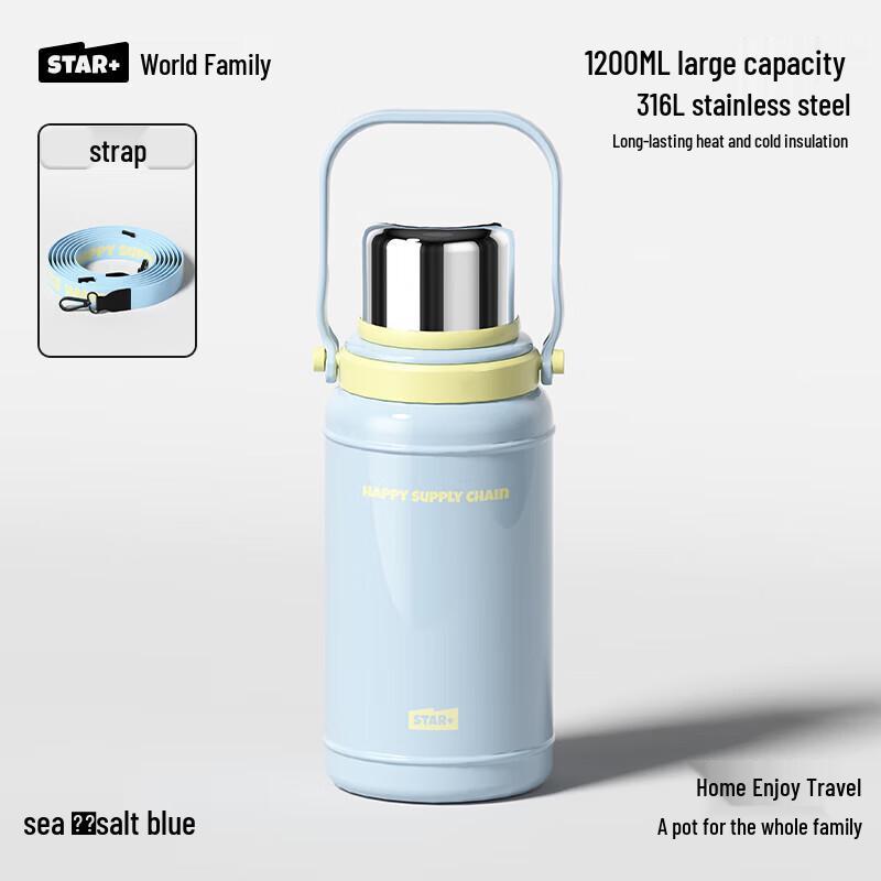 Portable Insulated Stainless Steel Water Bottle