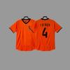 Retro jersey, football jersey, classic nostalgic replica Thai jersey, game training jersey, short-sleeved sportswear.
