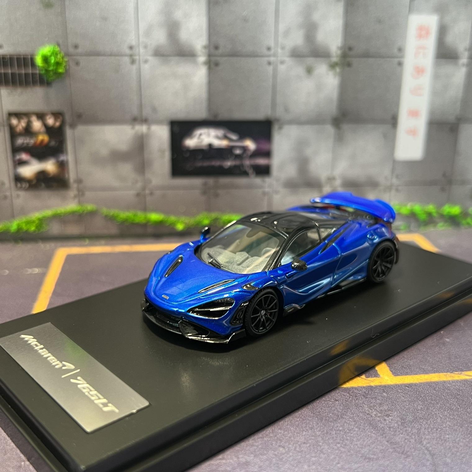 

ЖК 1:64. Mclaren 765LT British Super Run из сплава, литой под давлением автомобиль